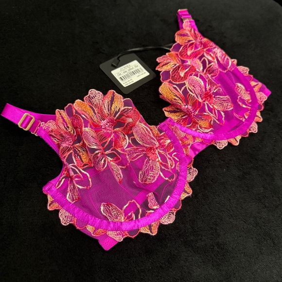 Honey Birdette Aurora Bra 34DDD/F - Picture 7 of 9